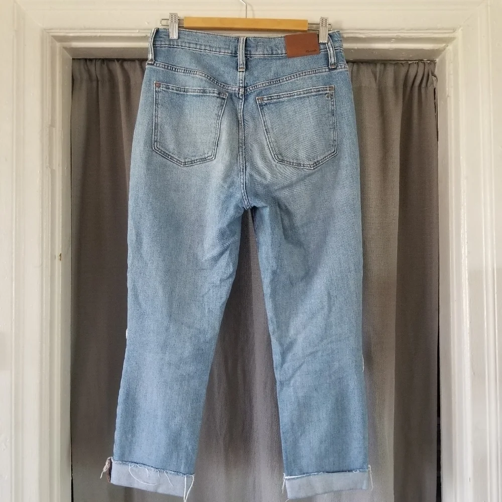 Madewell | The High-Rise Slim Crop Boyjean - Picture 3 of 10